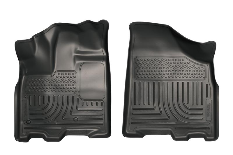 Husky Liners WeatherBeater Floor Liners - Toyota & Lexus - 13 Toyota Sienna WeatherBeater Black Front Floor Liners (part 18851)