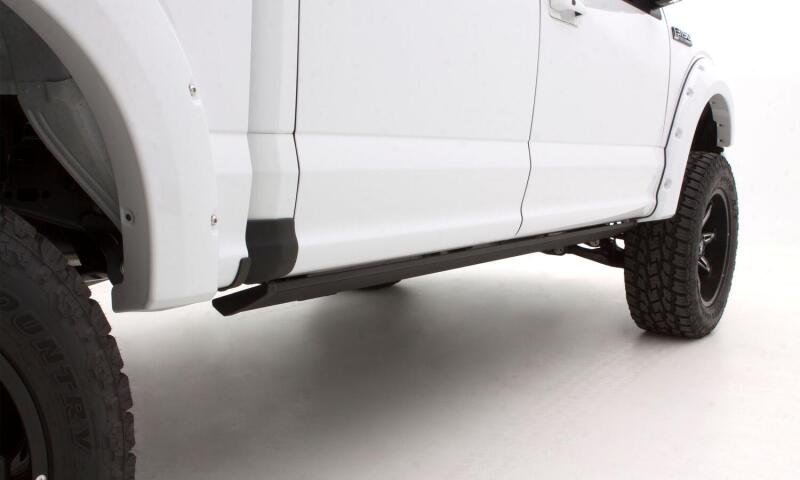 Husky Liners Trail Armor Rocker Panel & Sill Plate Cover (4pc) for 2014-2018 GMC Sierra 1500 DC - Textured Blk