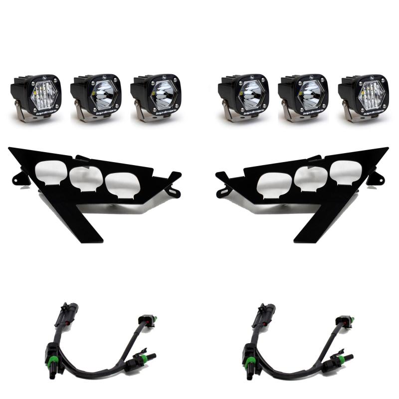 Baja Designs LED Light Kits - UTV & Side-by-Side - 2020+ RZR Pro XP Headlight Kit For Polaris RZR Pro XP Unlimited (part 447157)