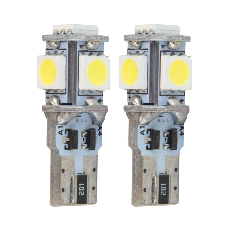 ORACLE Lighting T10 5 LED 3 Chip SMD Bulbs (Pair) - Cool White - 4801-001 - view 6