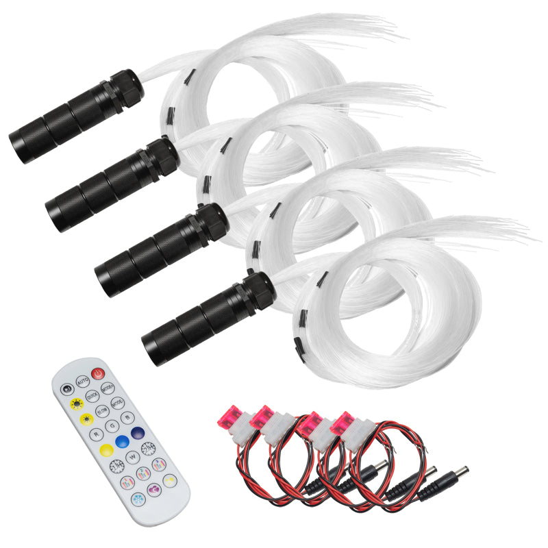 ORACLE Lighting Fiber Optic Wheel Liner ColorSHIFT RGBW Kit-40W LED/600 Fibers - 5898-333