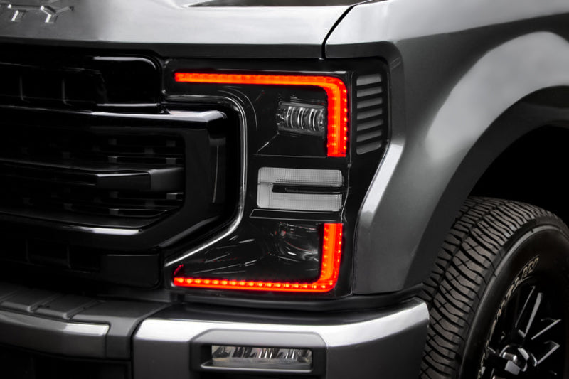 ORACLE Lighting 2022 Ford F250/350 Super Duty Dynamic ColorSHIFT Headlight DRL Kit w/Switchback - 1449-332 - view 5