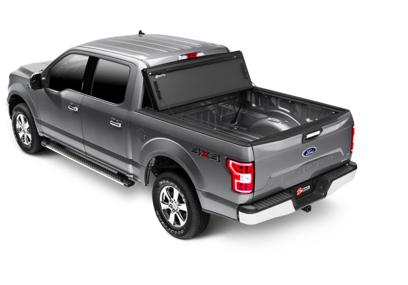 BAKFlip MX4 Hard Folding Tonneau Cover - 2015-2020 Ford F-150 5ft 7in Bed - BAK part 448329