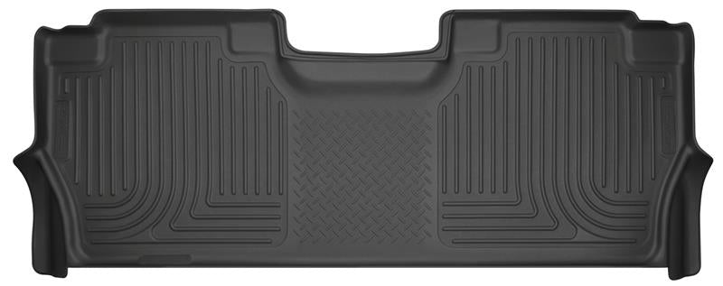Husky Liners WeatherBeater Floor Liners - Ram 2500/3500, Ford Super Duty & GM 2500HD/3500HD - 21-23 Ford F-150 CC SC / 2017 Ford SD CC WeatherBeater Rear Floor Liners - Black (part 14401)