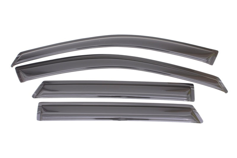 AVS Ventvisor Outside Mount Window Deflectors 4pc for 2013-2018 Hyundai Santa Fe (Excl. XL Model) - Smoke - view 3