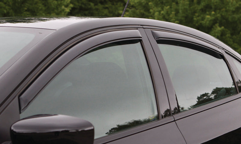 AVS Ventvisor In-Channel Front & Rear Window Deflectors 4pc for 2006-2010 Hyundai Accent - Smoke - view 5