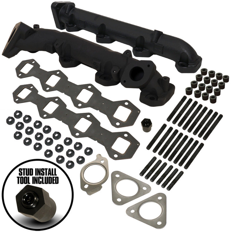 BD Diesel Exhaust Manifold Kit - 2015-2019 Ford F-250/F-350 6.7L Power Stroke - part 1043008