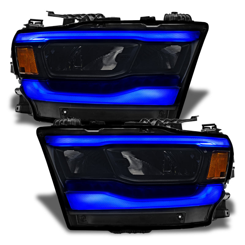 ORACLE Lighting 19-21 Dodge RAM 1500 RGB+W Headlight DRL Kit- Reflector LED Headlights - +W - 1281-339 - view 5