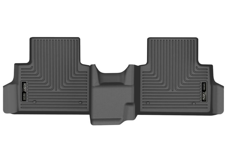 Husky Liners X-act Contour Floor Liners - Jeep, Dodge, Ram & Chrysler - 22-23 Jeep Grand Cherokee L (w/2nd Row Bench Seats) X-ACT 2nd Seat Floor Liner - Blk (part 51431)