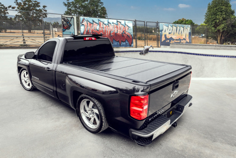 BAKFlip G2 Hard Folding Tonneau Cover - 2009-2018 Ram 1500/Classic 5ft 7in Bed w/ RamBox - BAK part 226207RB view 3
