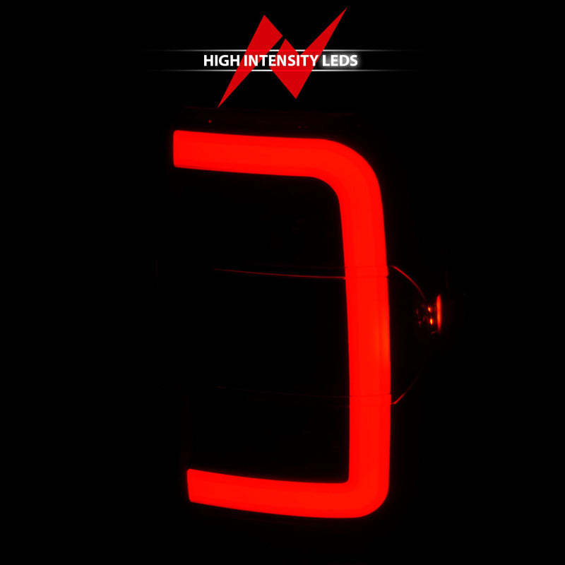 ANZO LED C-Bar Tail Lights, Black Housing, Clear Lens - 2001-2011 Ford Ranger (Not for 05-07 STX models) - ANZO part 311390 view 5