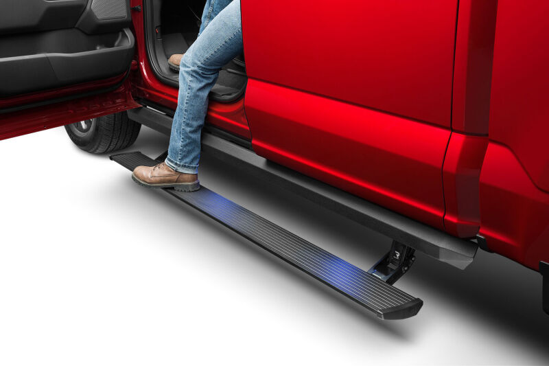AMP Research PowerStep XL Power Running Boards - 2015-2020 Ford F-150 SuperCrew - AMP Research part 77151-01A