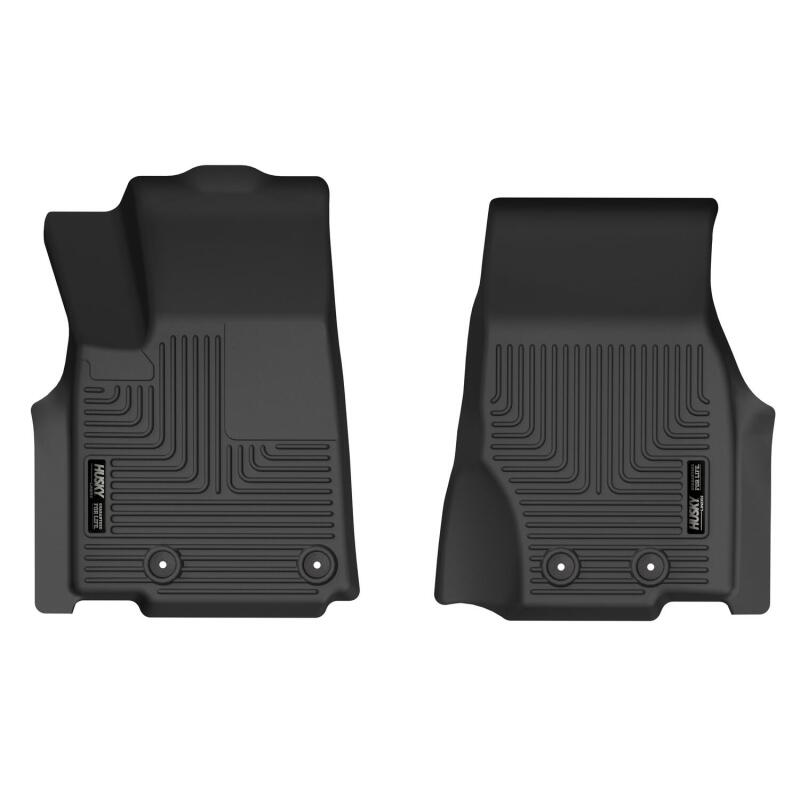 Husky Liners X-act Contour Floor Liners - Jeep, Dodge, Ram & Chrysler - 22-23 Jeep Grand Cherokee X-act Contour Front Floor Liner (Black) (part 51771)