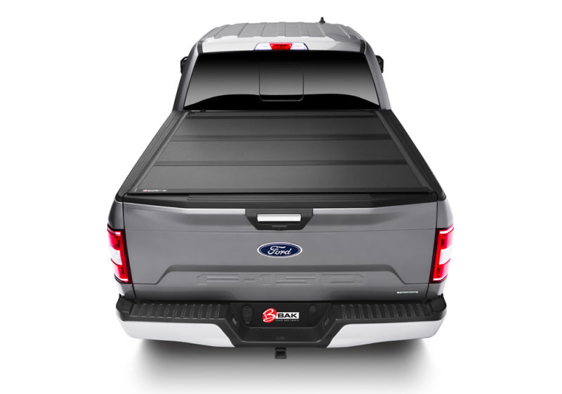 BAKFlip MX4 Hard Folding Tonneau Cover - 2015-2020 Ford F-150 5ft 7in Bed - BAK part 448329 view 7