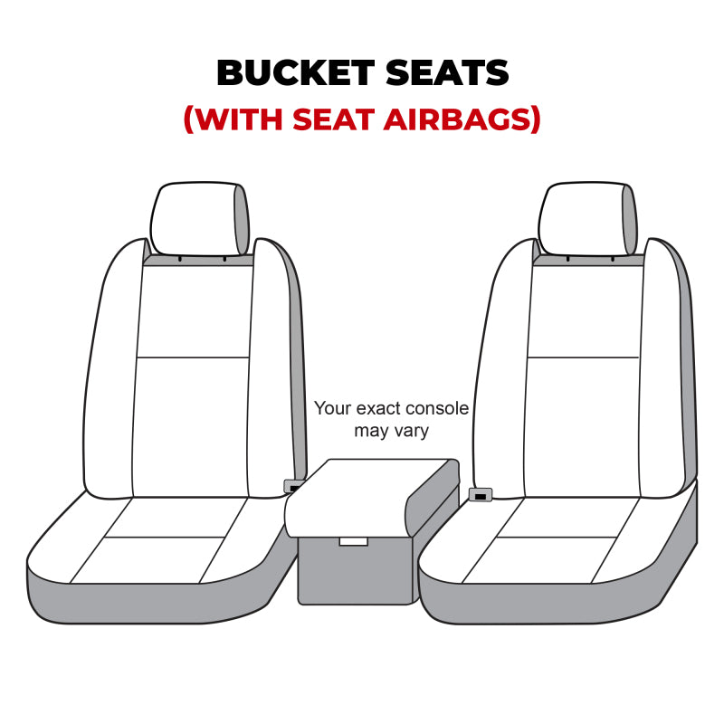Covercraft 22-24 Dodge Ram 2500 Polycotton SeatSaver Custom Front Row Seat Covers - view 4
