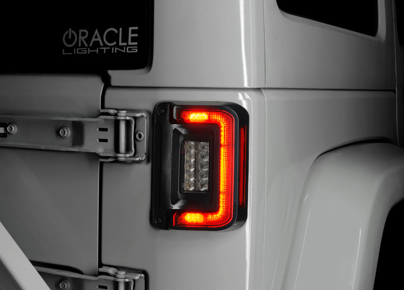 ORACLE Lighting 07-17 Jeep Wrangler JK Flush Mount LED Tail Lights - Tinted - 5891-504-T - view 7