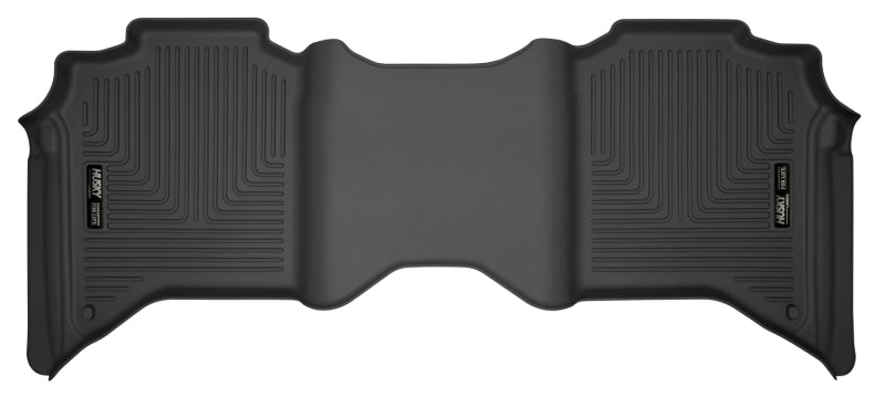 Husky Liners WeatherBeater Floor Liners - 19-20 Ram 2500/3500 Crew Cab Weatherbeater 2nd Seat Floor Liner - Black