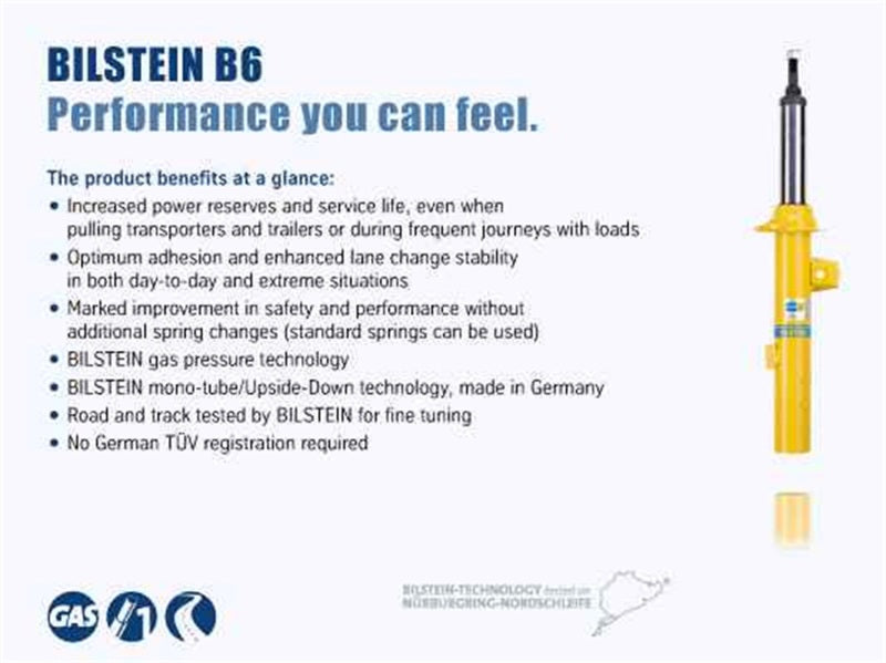 Bilstein B6 4600 Rear Shock - 2017-2026 Ford F-250/F-350 4WD - Bilstein part 24-274944 view 2