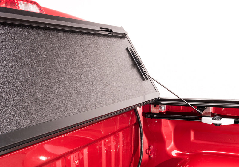 BAKFlip G2 Hard Folding Tonneau Cover - 2007-2021 Toyota Tundra 5ft 6in Bed w/ Deck Rails - BAK part 226409T view 6