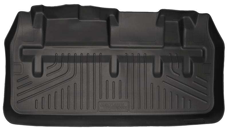 Husky Liners WeatherBeater Cargo & Trunk Liners - Toyota & Lexus - 11-12 Toyota Sienna WeatherBeater Black Rear Cargo Liner (w/Man. Storing 3rd Row Seats) (part 44041)
