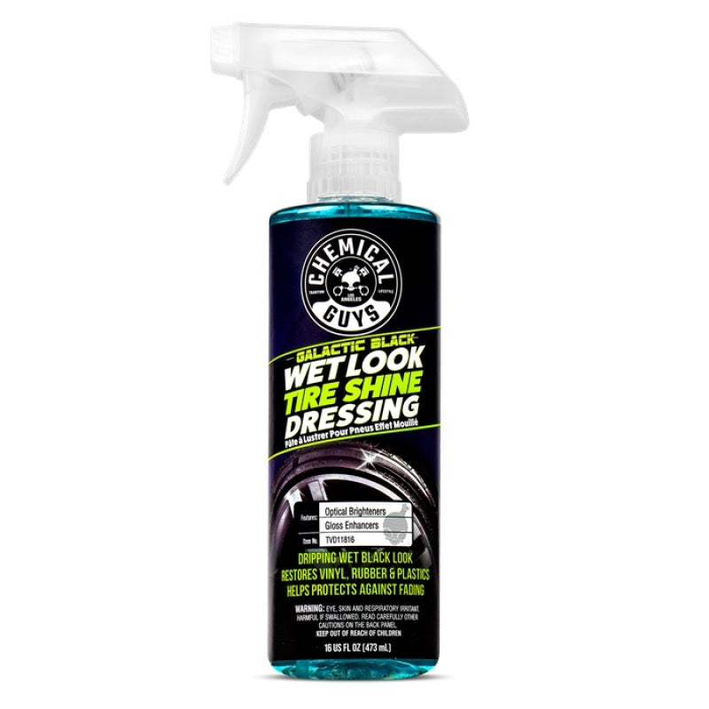 Chemical Guys Galactic Black Wet Tire Shine Coating - 16oz (Case of 6) - TVD11816