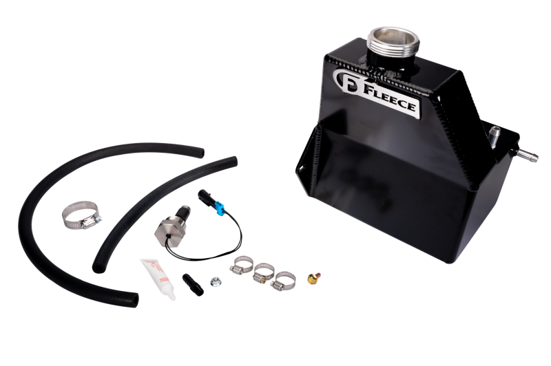 Fleece Performance Aluminum Replacement Coolant Tank - 2013-2018 Ram 2500/3500 6.7L Cummins - Fleece part FPE-CUMM-CLNT-TNK-1318