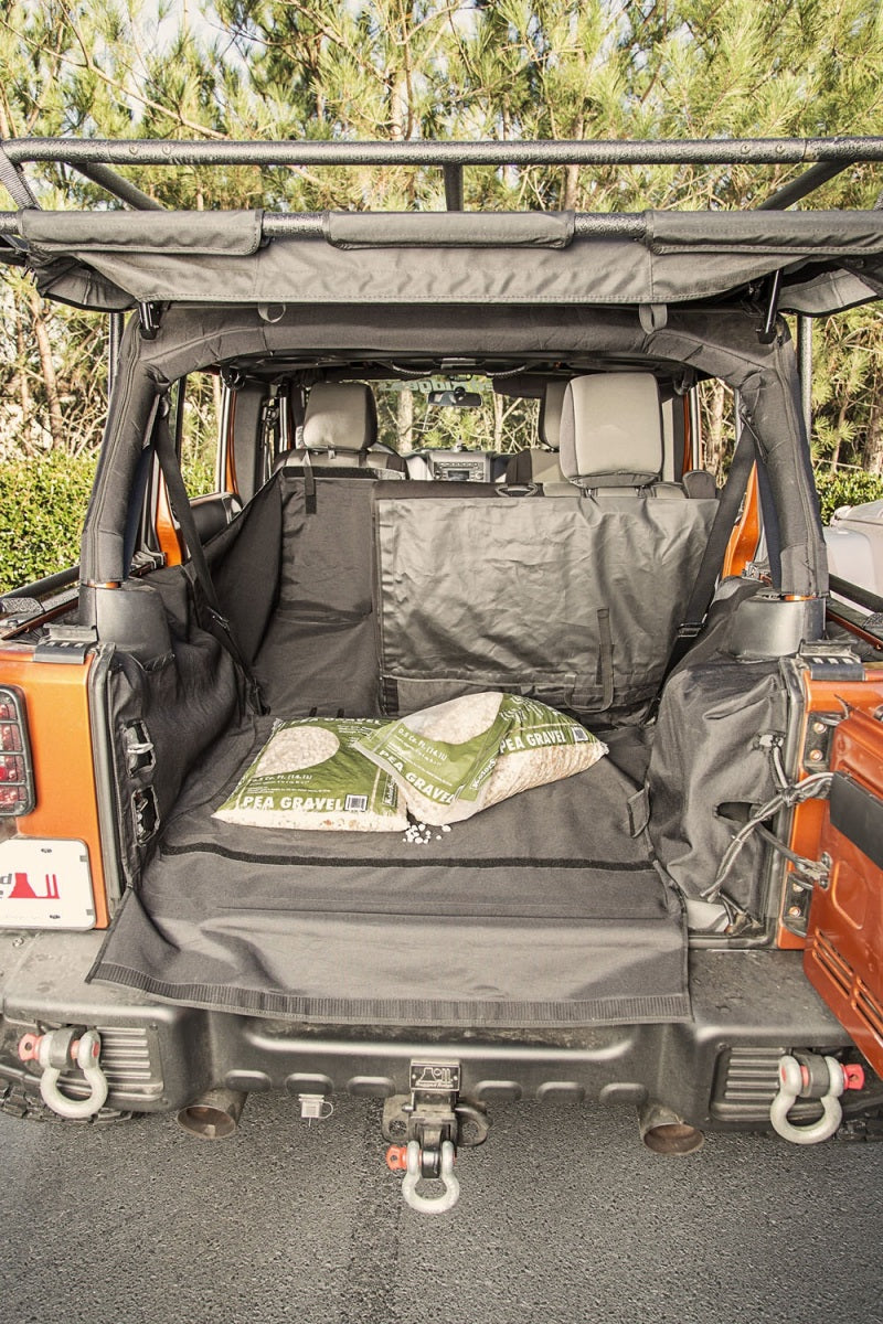 Rugged Ridge C3 Cargo Cover with Subwoofer for 2007-2014 Jeep Wrangler JK Unlimited 4 Door - view 4