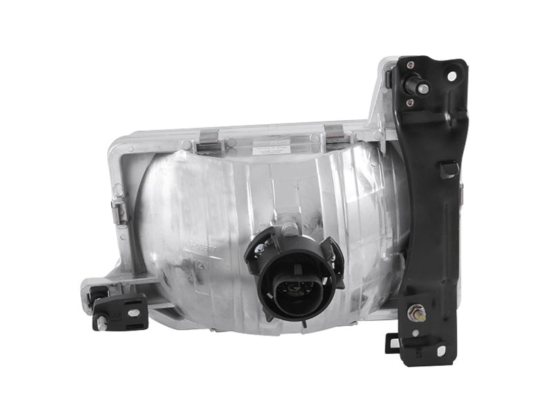 ANZO Crystal Headlights, Chrome - 1988-1989 Nissan Hardbody, 1987-1995 Nissan Pathfinder - ANZO part 111050 view 2