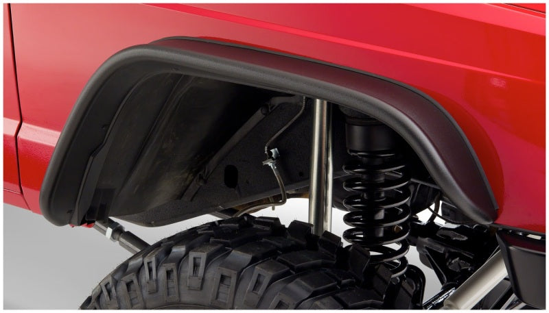 Bushwacker Flat Style Flares 4pc | 1984-2001 Jeep Cherokee 5