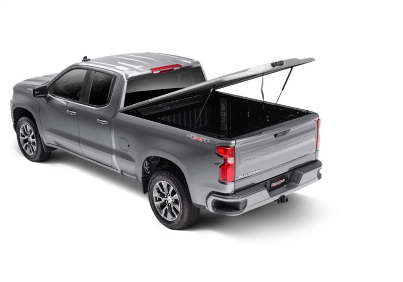 UnderCover 6.5ft Elite LX Bed Cover for 2019-2020 GMC Sierra 1500 (w/o MultiPro TG) - Pull Me Over Red - view 5