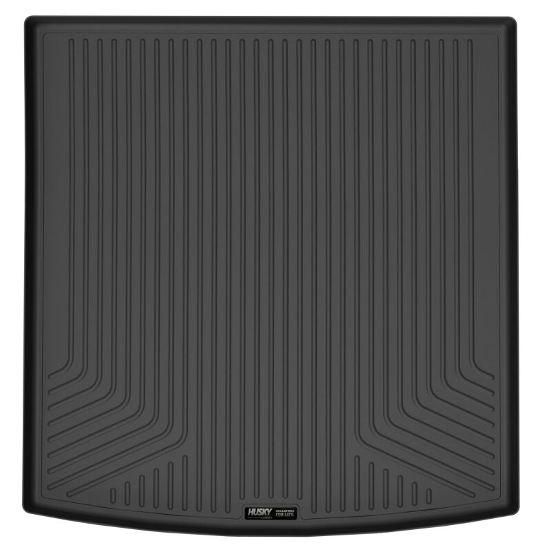 Husky Liners WeatherBeater Cargo & Trunk Liners - Chevy Tahoe/Suburban, GMC Yukon & Cadillac Escalade - 21-23 Suburban/Yukon XL Weatherbeater Cargo Liner Behind 2rd Row Over Folded 3rd Rw BLK (part 28191)