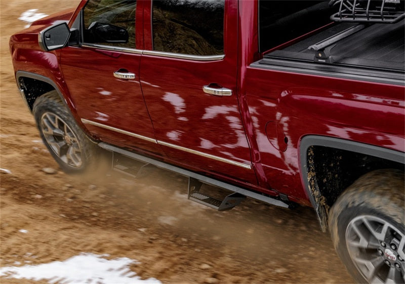 N-Fab Predator Pro Drop Steps, Cab Length - 2005-2023 Toyota Tacoma Double Cab - N-Fab part PRT0563CC-TX view 3