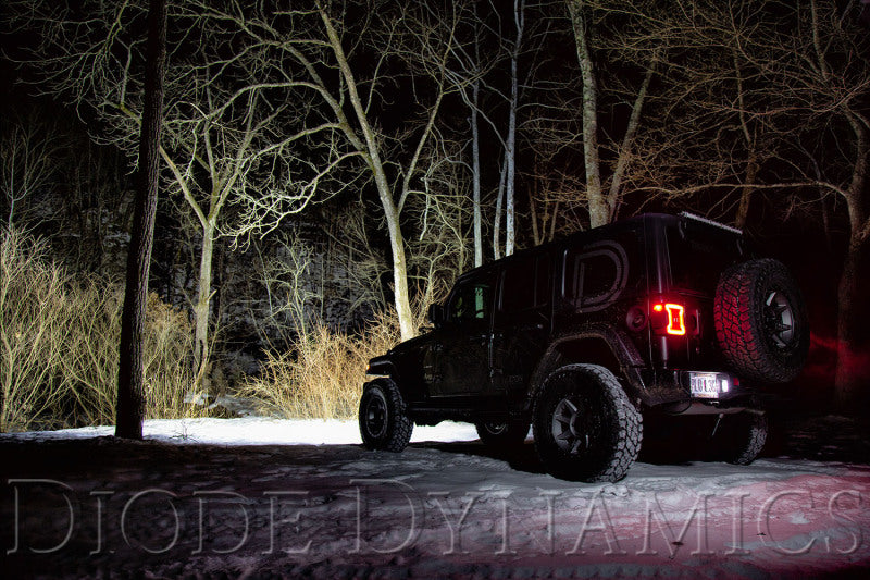 Diode Dynamics 18-21 Jeep JL Wrangler/Gladiator SS30 Bumper Bracket Kit - White Combo Dual - DD6085 - view 5