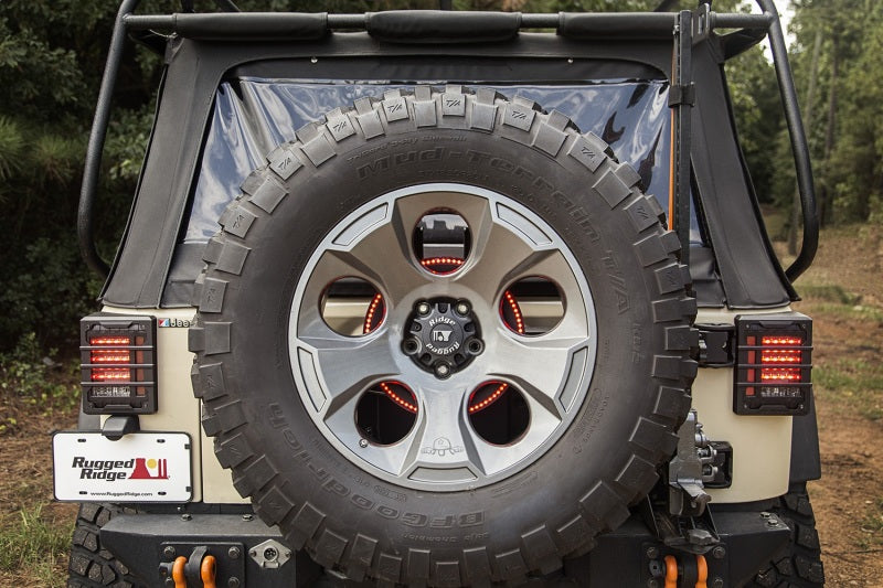 Rugged Ridge 3rd Brake Light LED Ring | Universal Fit 5