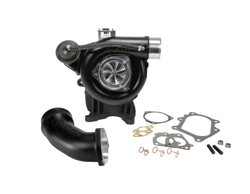 Fleece Performance 63mm Billet Cheetah Turbocharger - 2001-2004 Chevy/GMC 2500HD/3500 6.6L Duramax LB7 - Fleece part FPE-LB7-63 view 3
