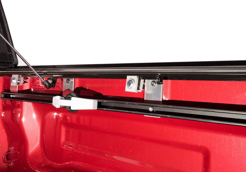 BAKFlip G2 Hard Folding Tonneau Cover - 2007-2021 Toyota Tundra 5ft 6in Bed w/ Deck Rails - BAK part 226409T view 7