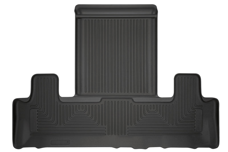 Husky Liners WeatherBeater Floor Liners - Ford Expedition & Lincoln Navigator - 18-22 Ford Expedition/Lincoln Navigator WeatherBeater 3rd Row Black Floor Liner (part 14351)