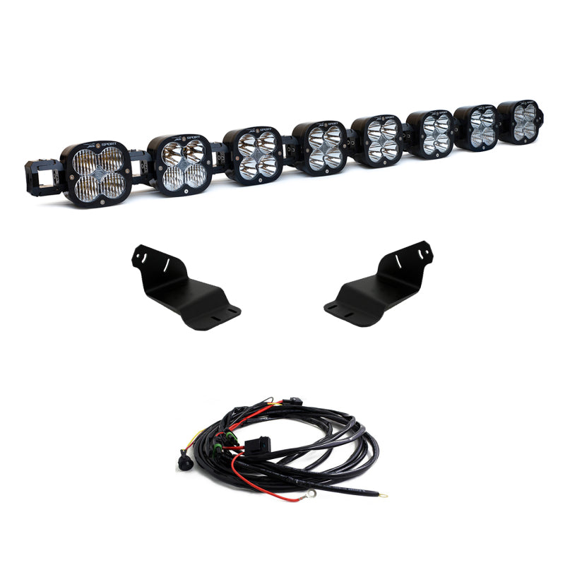 Baja Designs LED Light Kits - Ford Bronco - 2021+ Ford Bronco Roof Light Bar Kit 8 XL Linkable (part 447756)