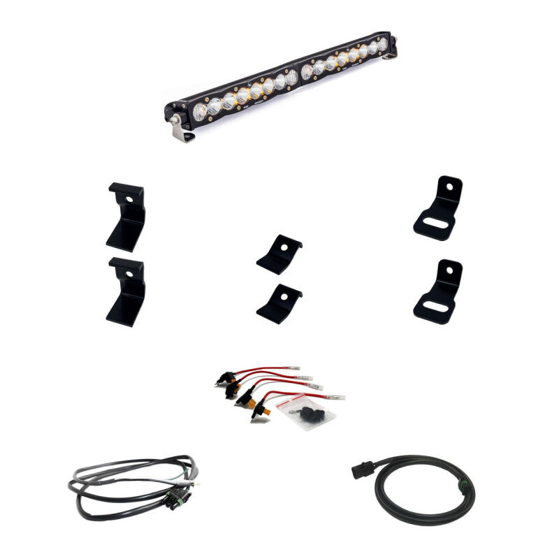 Baja Designs LED Light Kits - Ram - 2021+ Dodge Ram TRX 20in OnX6/S8 Grill Mount Kit (part 448049)