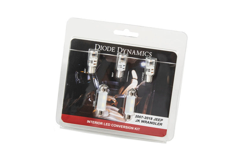 Diode Dynamics Wrangler JK 4dr Interior Kit Stage 2 - Cool - White - DD0364 - view 8