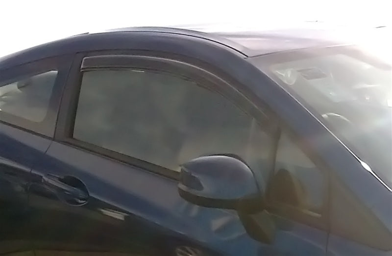 AVS Ventvisor Outside Mount Window Deflectors 2pc for 2012-2015 Honda Civic Coupe - Smoke - view 5