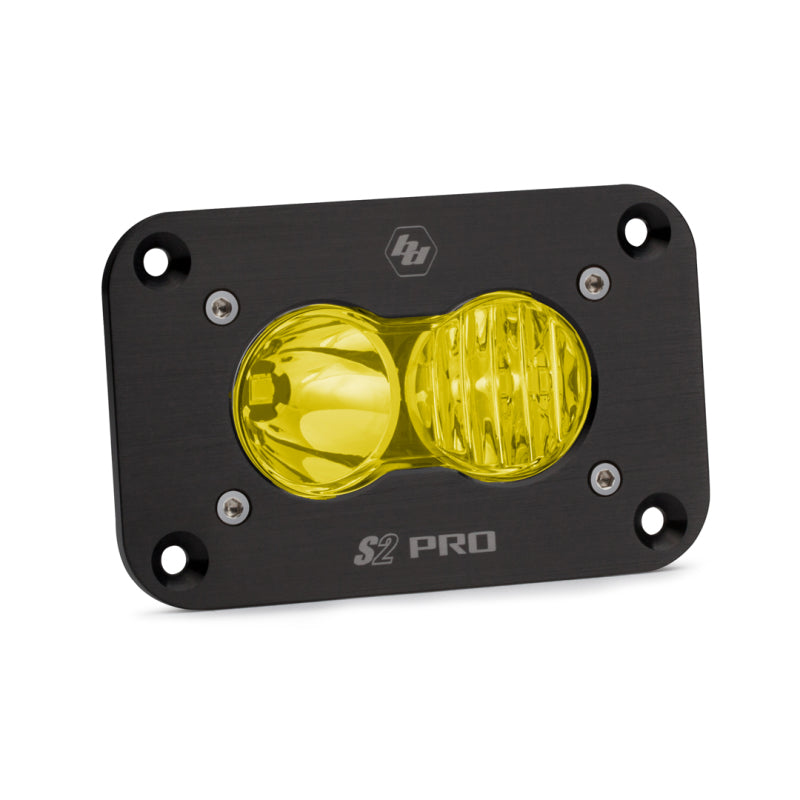 Baja Designs S2 Pro LED Light Pods - LED Driving/Combo Amber Flush Mount S2 Pro (part 481013)