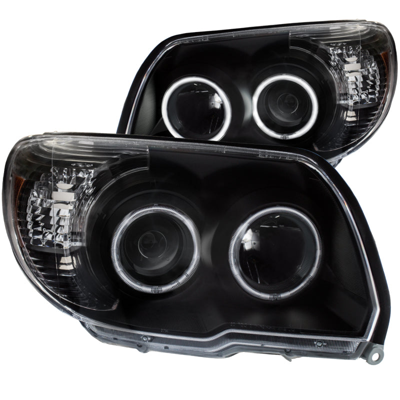 ANZO Projector RX Halo Headlights, Black, No Bulbs - 2006-2009 Toyota 4Runner - ANZO part 111320 view 2