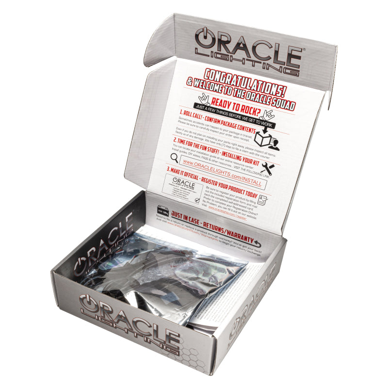 ORACLE Lighting Jeep Wrangler JL/Gladiator JT LED Surface Mount Headlight Halo Kit - 1214-004 - view 8