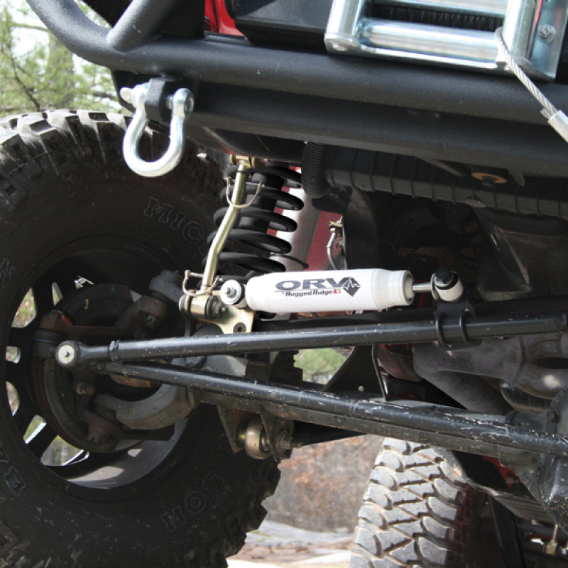 Rugged Ridge Steering Stabilizer | 1955-1986 Jeep CJ 2