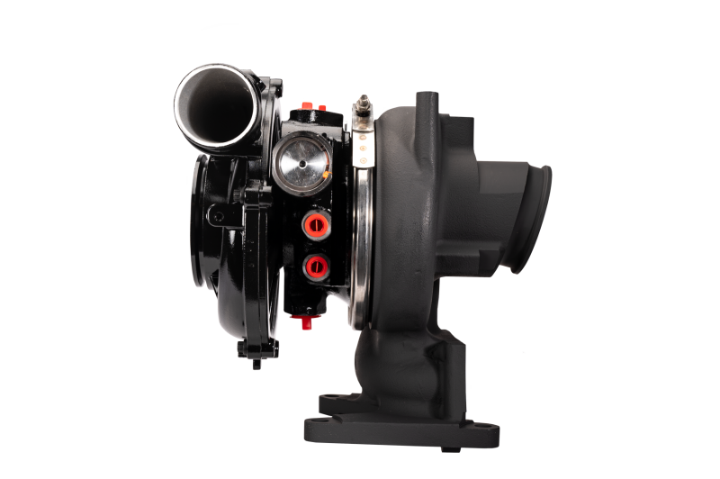 Fleece Performance 63mm FMW VNT Cheetah Turbocharger - 2011-2016 Chevy/GMC 2500HD/3500HD 6.6L Duramax LML - Fleece part FPE-LML-VNT-63-FMW-N view 8
