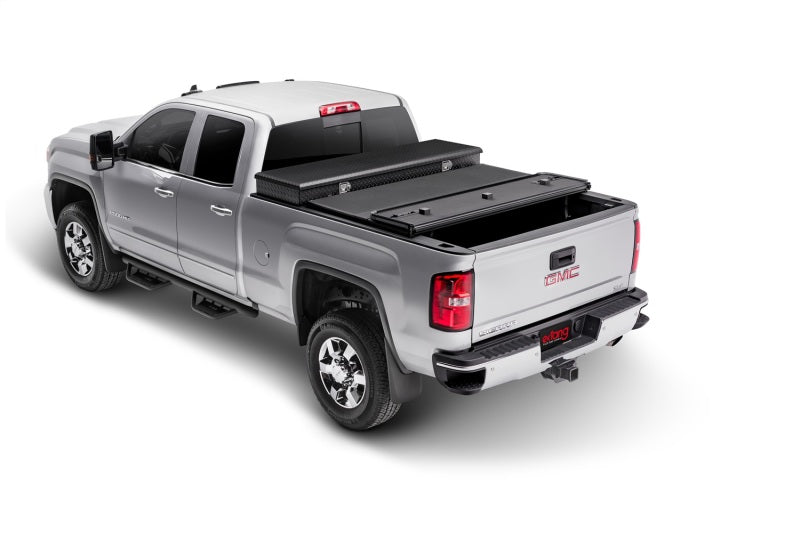 Extang Solid Fold 2.0 Toolbox Hard Folding Tonneau Cover - 2022+ Toyota Tundra 6ft 7in Bed - Extang part 84473 view 4