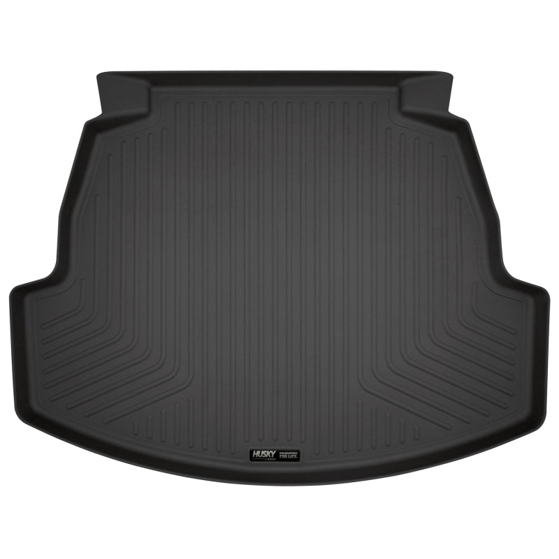 Husky Liners WeatherBeater Cargo & Trunk Liners - Toyota & Lexus - 2020+ Toyota Corolla Sedan WeatherBeater Black Trunk Liner (part 44491)