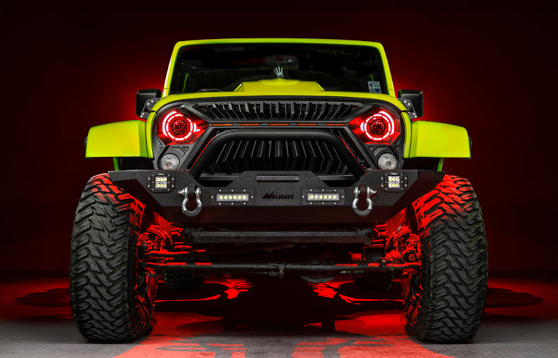 ORACLE Lighting Oculus 7in ColorSHIFT Bi-LED Projector Headlights for Jeep Wrangler JK - 5876-335 - view 6