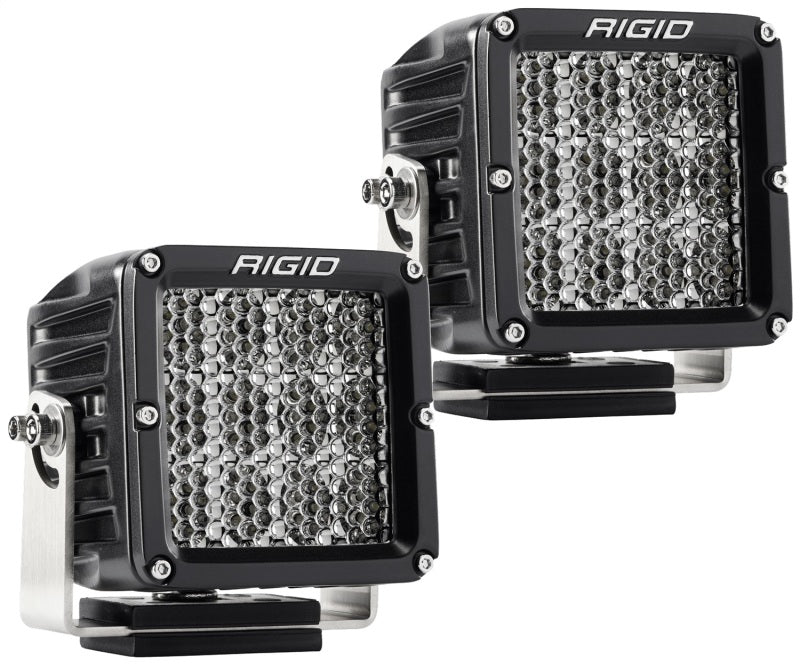 Rigid Industries D2 XL - Specter Diffused (Pair) (part 322713)